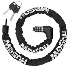 METAL CHAIN + ANTI-THEFT LOCK