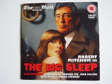 THE BIG SLEEP (Marlowe indaga) DVD Film Thriller 1978 Robert Mitchum (Inglese)