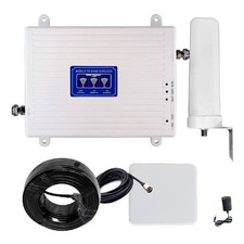 SET AMPLIFICATORE SEGNALE CELLULARE 2G 3G 4G LTE 900 1800 2100 MHZ DCS WCDMA GSM