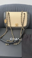 Borsa Chanel Coco Mark beige