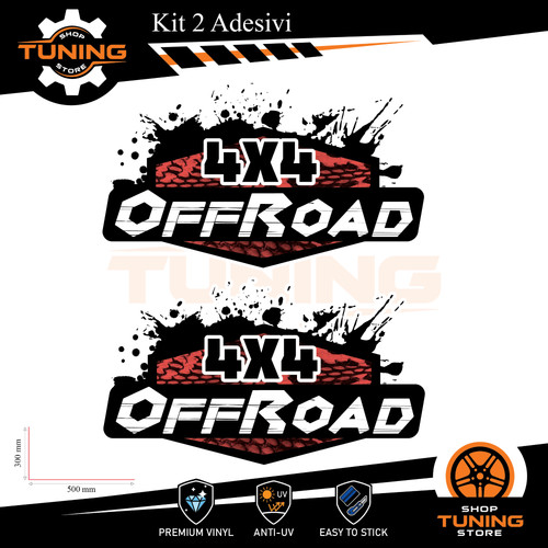 Kit adesivi fiancate tuning - kit,