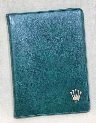 Rolex certificate wallet - certificate,