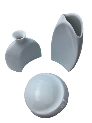 Set porcellana bianca 3 - bianca,