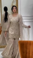 Top Sharara in finta georgette