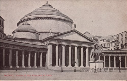 Cartolina epoca napoli - d'epoca,