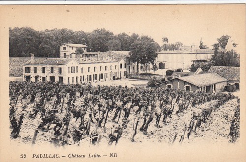 Pauillac château lafite - château,