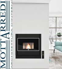 INSERTO CAMINO IDRO A PELLET EVA CALOR SATURNO 24 Kw - Chiamo x sconto