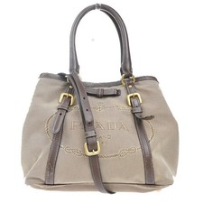Borsa a mano PRADA logo