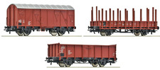 ROCO Set 3 Two-Axis Cars One