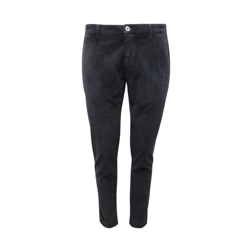 R3469 pantalone velluto uomo - velluto,