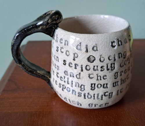 Tazza firmata art pottery - firmata,