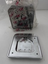 PORTA TARGA CROMATO VESPA 50