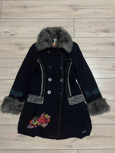 Cappotto donna desigual lana - donna,
