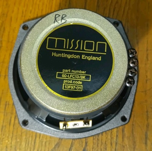Mission lfc13 woofer - mission, 60-lfc13/bk
