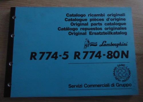 Catalogo ricambi trattore