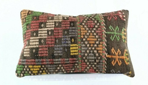 Copricuscino kilim 12x20 fatto - 12x20,