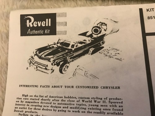 Revell mono 1231 1956 - 1231,
