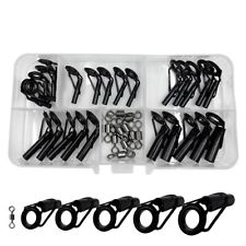 Set Anello Guida Taglia Completa per Canna da Pesca Mare con 35 Occhielli Sub Piombo