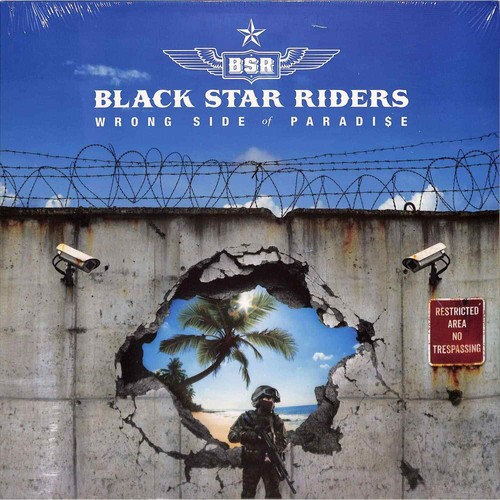 Black star riders wrong side - black,