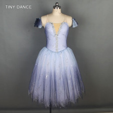 Costume da ballo danza balletto romantico tutù balletto a punta vestito ragazza