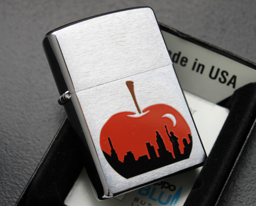 Zippo lighter big apple - ⁕,