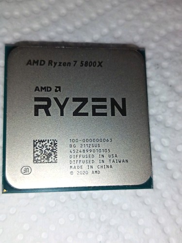 Amd ryzen 5800x processore - amd,