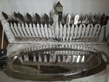 Set POSATE12 +12 e vassoi da