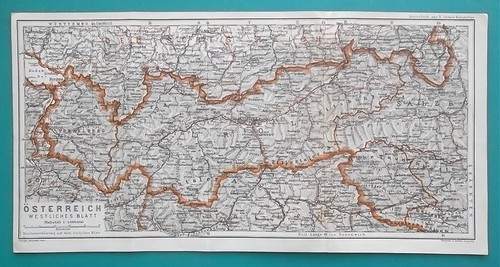 Austria western part 1929 - western,