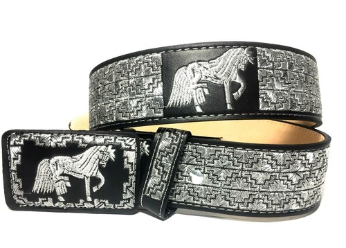 Cinto charro bordado - cinto,