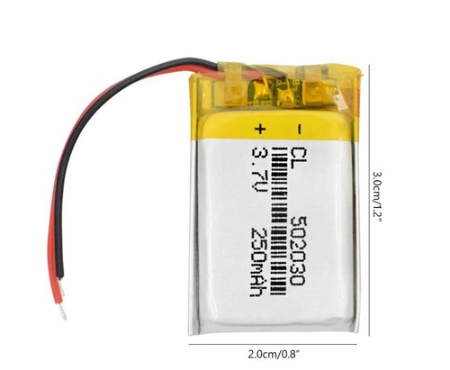 Batteria 502030 250mah - 3,7v,