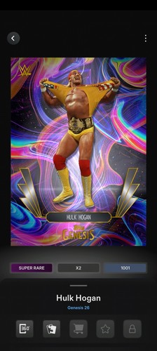 Wwe slam topps - wwe, digital