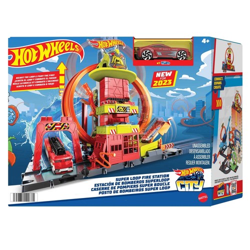 Hot wheels city vigili - hot, del
