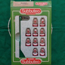 Subbuteo Squadra LW MP 412 POLONIA PERFETTA SCATOLA 63000 CON REF