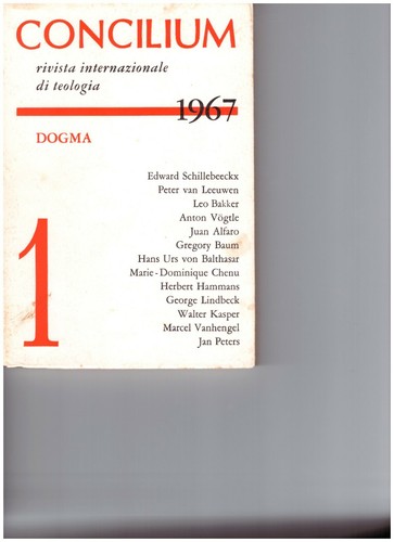 Concilium rivista - concilium,