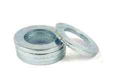 RONDELLE PIANE PER VITI DA M1,6 A M10 ROSETTE UNI 6592 DIN 125A ACCIAIO ZINCATO