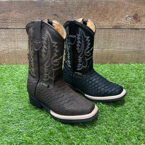 Stivali pitone cowboy western