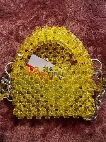 Borsa perle acriliche - borsa,