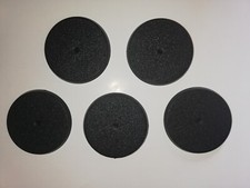 5 Basette rotonde 50 mm originali Citadel per Warhammer 40K - Age of Sigmar