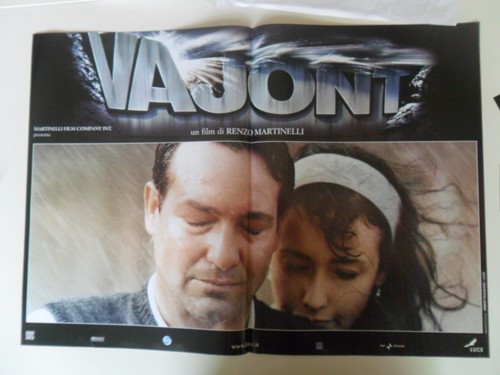 Locandina film vajont - film, (d)