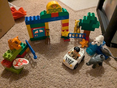 Lego duplo first zoo - my,