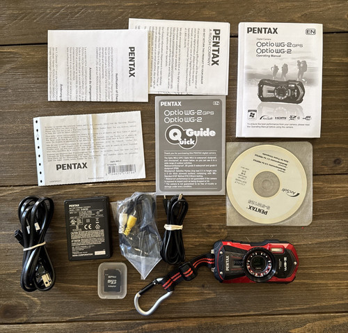 Pentax optio wg2 fotocamera - wg2,