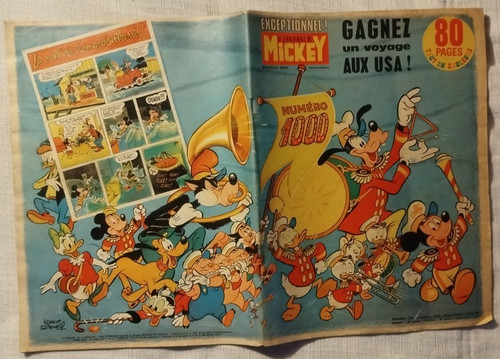 Topolino numero 1000 francese - topolino,