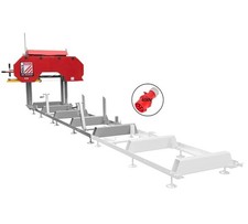 Segatronchi con binario sega nastro Holzmann bbs550smart_400v