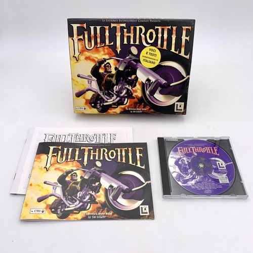 Full throttle gioco - pc, box