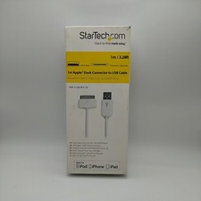 Startech.Com Cavo Connetore Dock Apple 30 Pin da 1 M a USB per Iphone/Ipod/Ipad