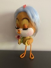 Peluche Pupazzo Panno Lenci Vintage Pulcino Pasquale Panno Anni 50/60