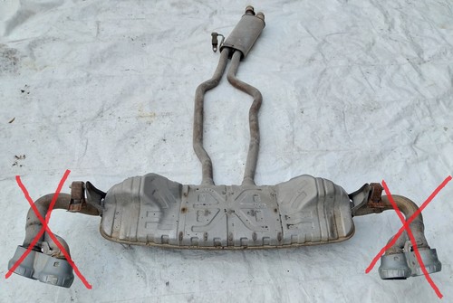 Marmitta scarico porsche - marmitta,