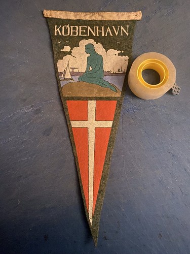 Rara originale bandierina - e,