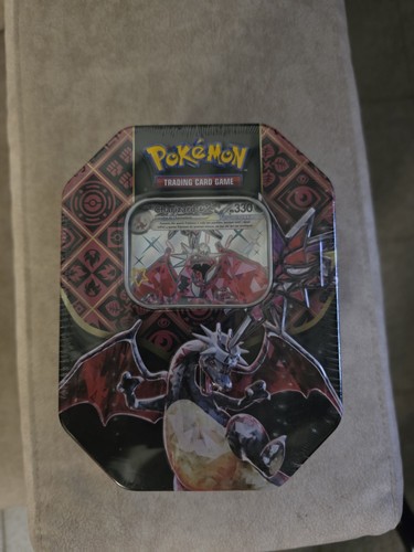 Charizard tin collezione - tin, da