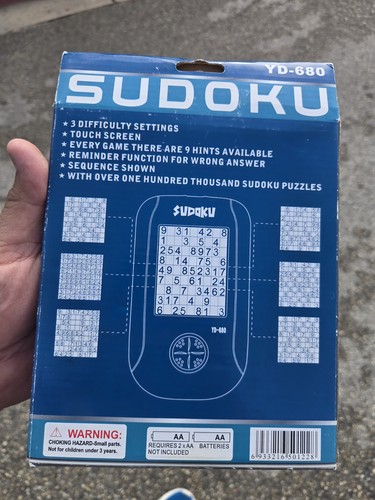 Sudoku gioco portatile - gioco,